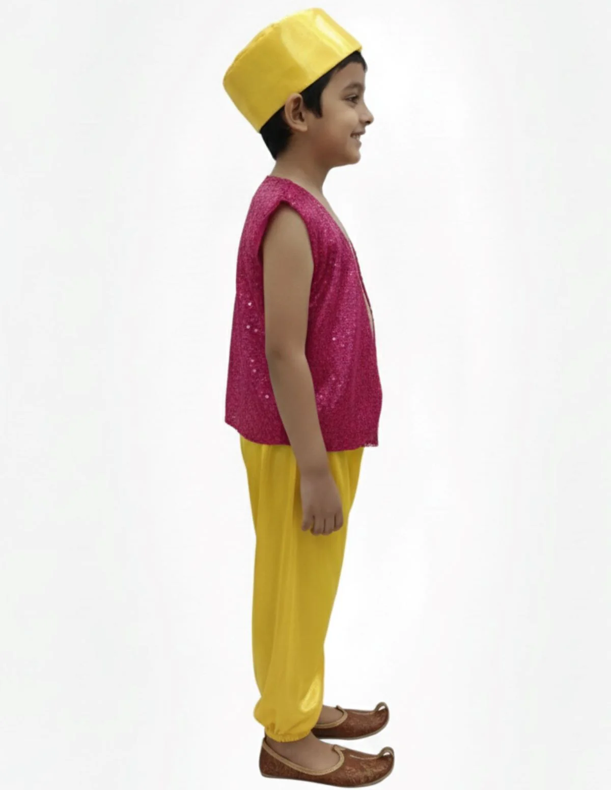 Aladdin Arabian Boys Western Dance Costume for Boys Kids Costume for School Annual Days - Image 3