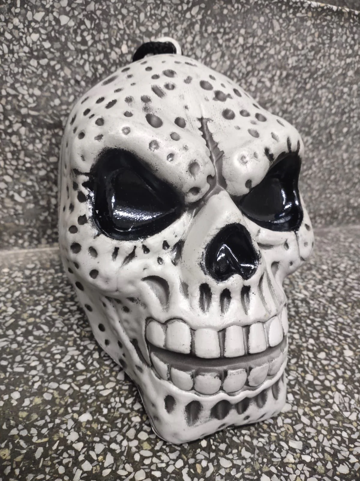 Big Skull Toy Halloween Ghost Showpiece Decoration Kids Adults Fancy Dress Costume Accessory - Image 2