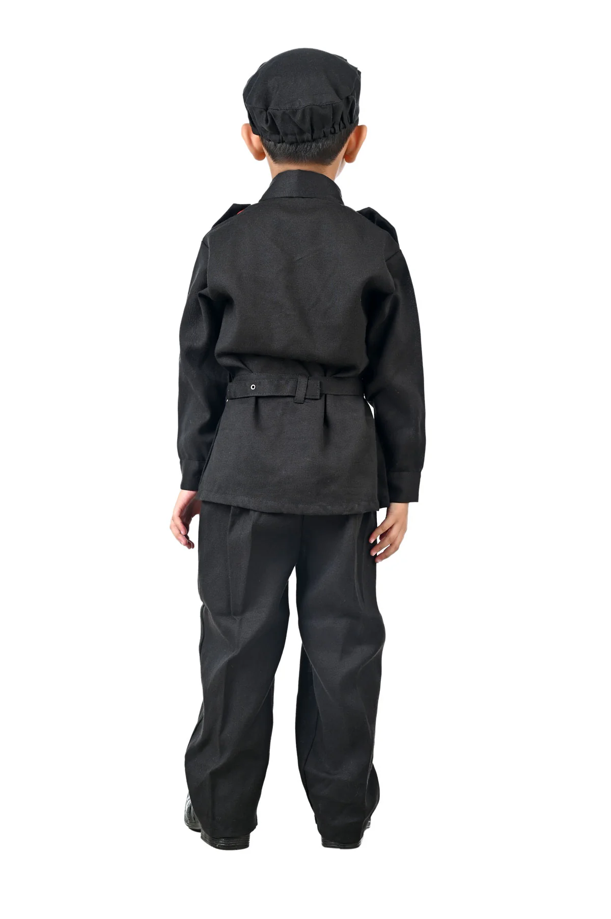 Black Commandos NSG Security Profession Fancy Dress Costume - Image 3