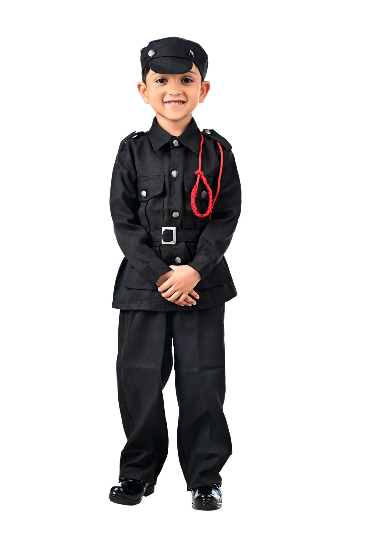 Black Commandos NSG Security Profession Fancy Dress Costume - Image 5