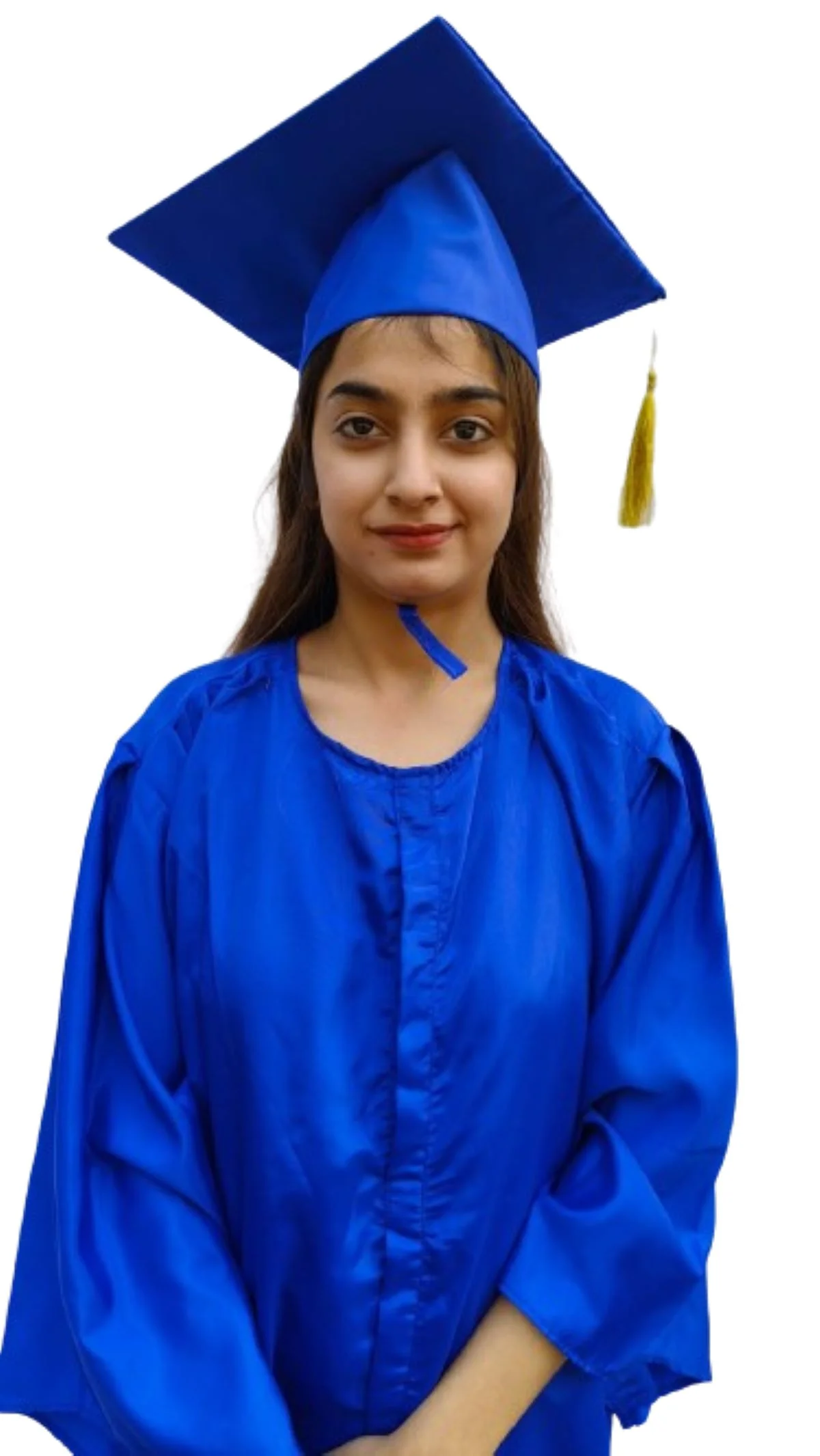 Blue Graduate Scholar Cap Graduation Day Kids & Adults Fancy Dress Costume Accessory - Image 9