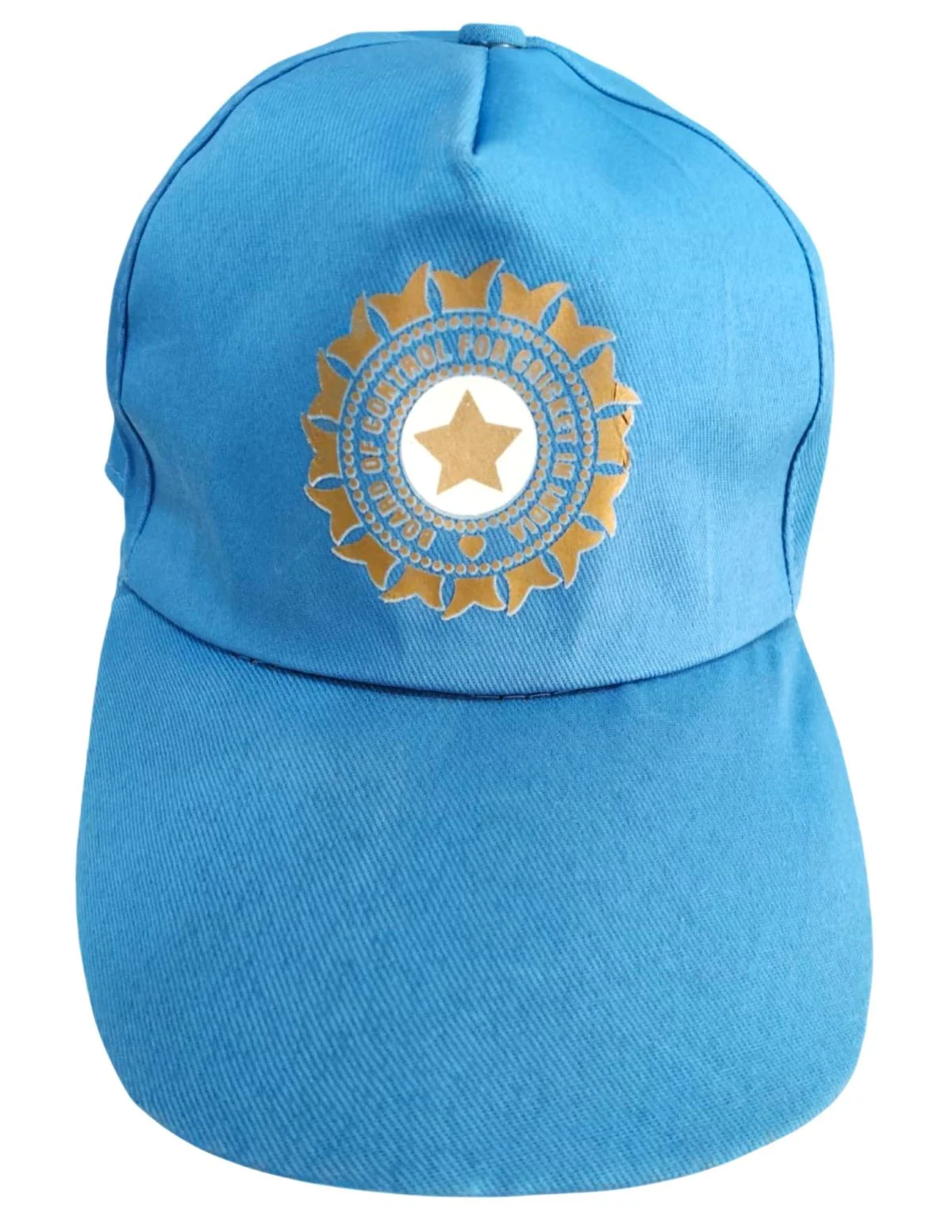 Blue Cricket Cap for Kids & Adults – Sports Cap with Velcro Strap & Embroidered Cricket-Inspired Logo - Image 6