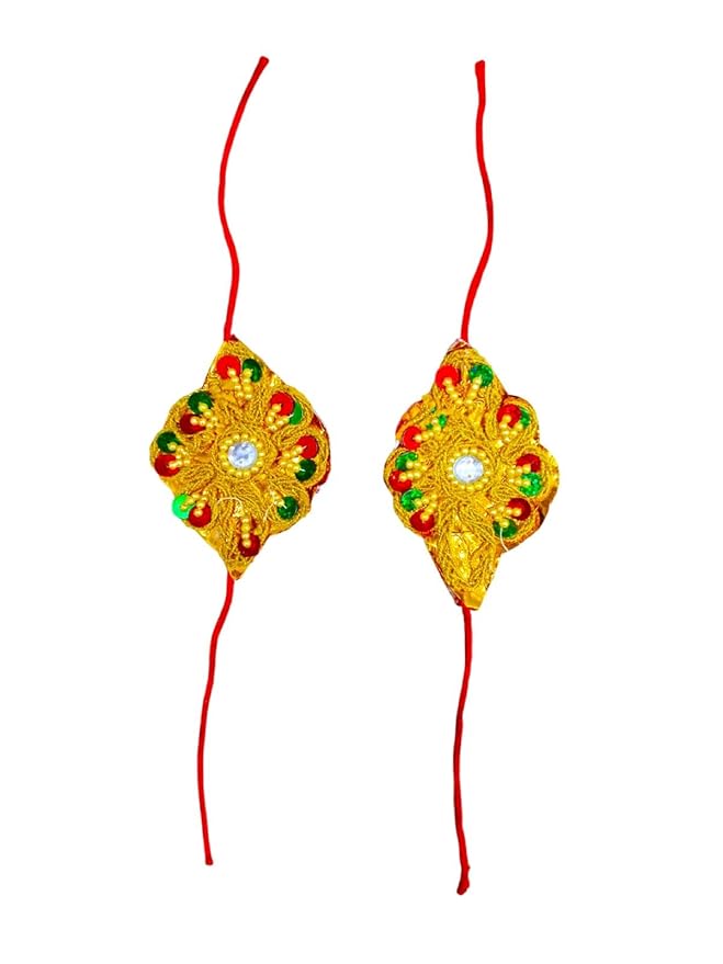 Traditional Krishna Jewellery for Kids/Janmashtami Accessory Jewellery for Kids/Infant Bal Gopal/Kanha Bal Krishna Mukut Jewelry Set 0-8 Years - Image 6