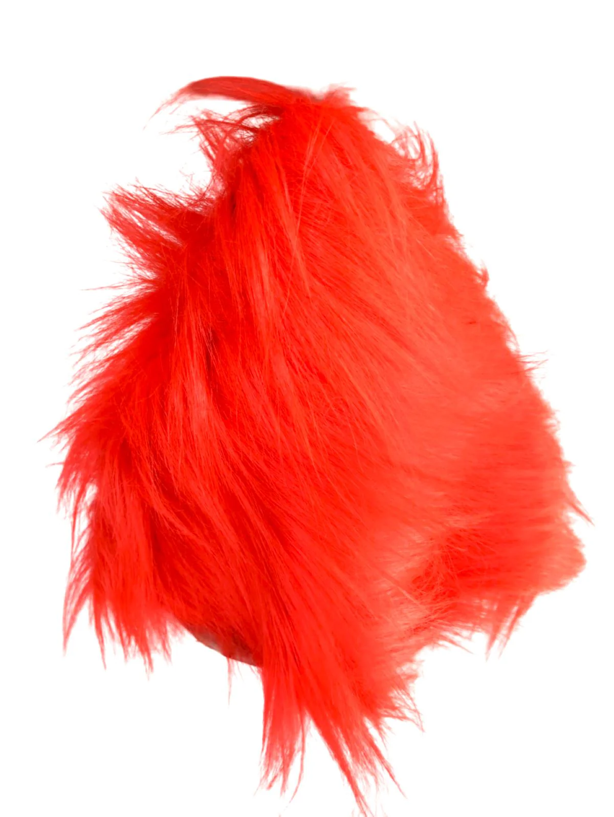 Hanuman Ji Face Mask with Crown Design & Red Faux Hair – Rubber Devotional Mask for Ramayana Plays, Festivals & Fancy Dress | Fancy Dress Accessory For Role Plays | Adult - Image 2