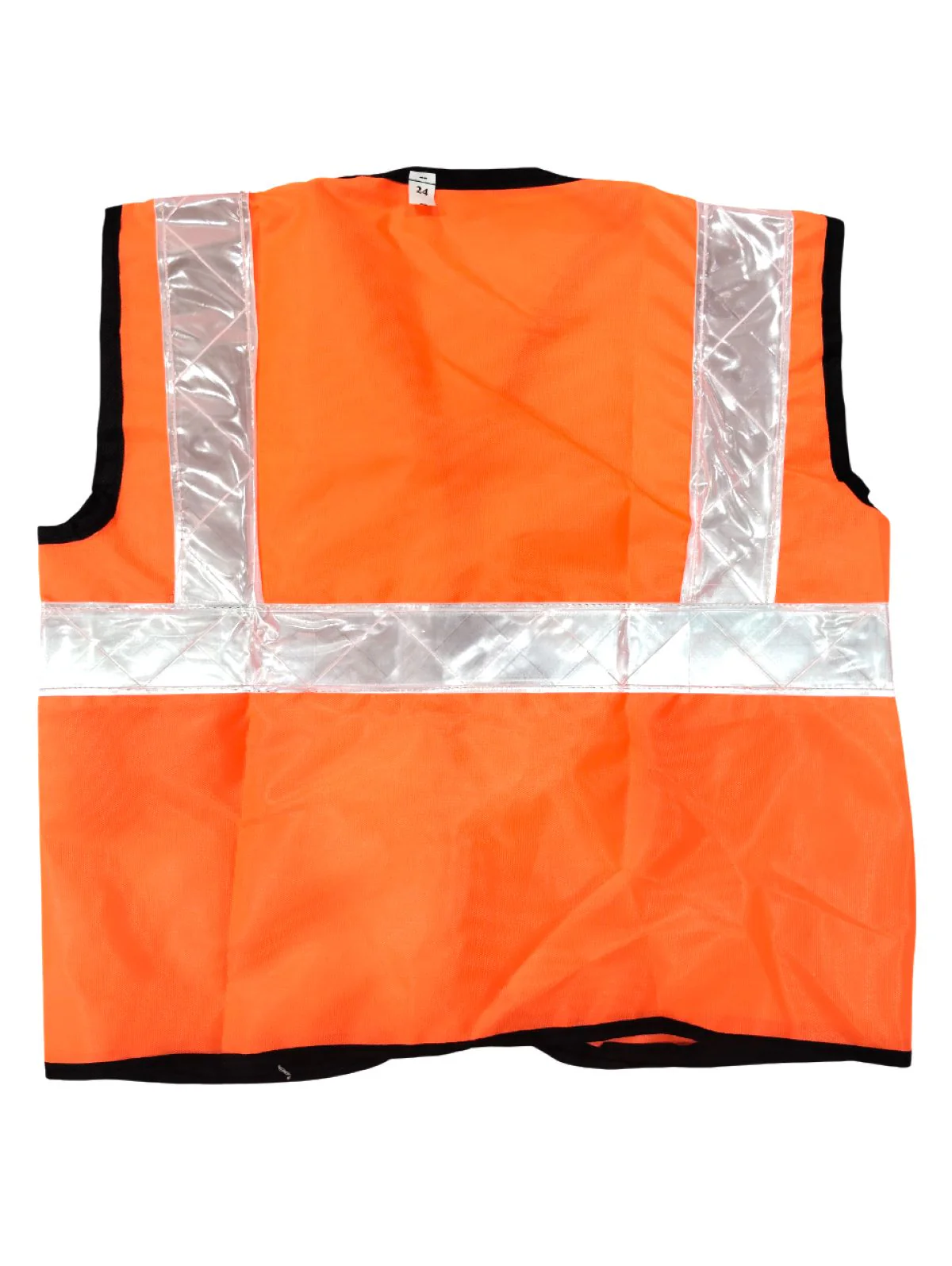 Orange Reflective Safety Jacket for Kids | Labor Day Dress Costume | Worker Uniform Vest | Bike Safety Jacket | School Fancy Dress Costume - Image 6