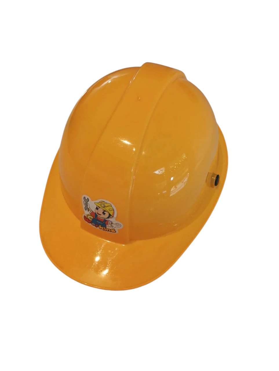 Yellow Construction Worker Helmet for Kids | Civil Engineer Builder Fancy Dress Accessory for Themed Parties And Role Play - Image 4