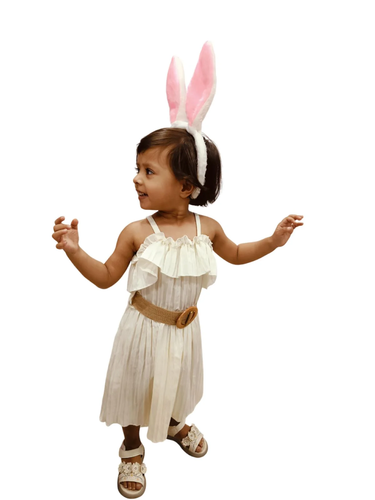 Bunny Rabbit Ears HeadBand Girls Fancy Dress Costume Accessories - Image 4