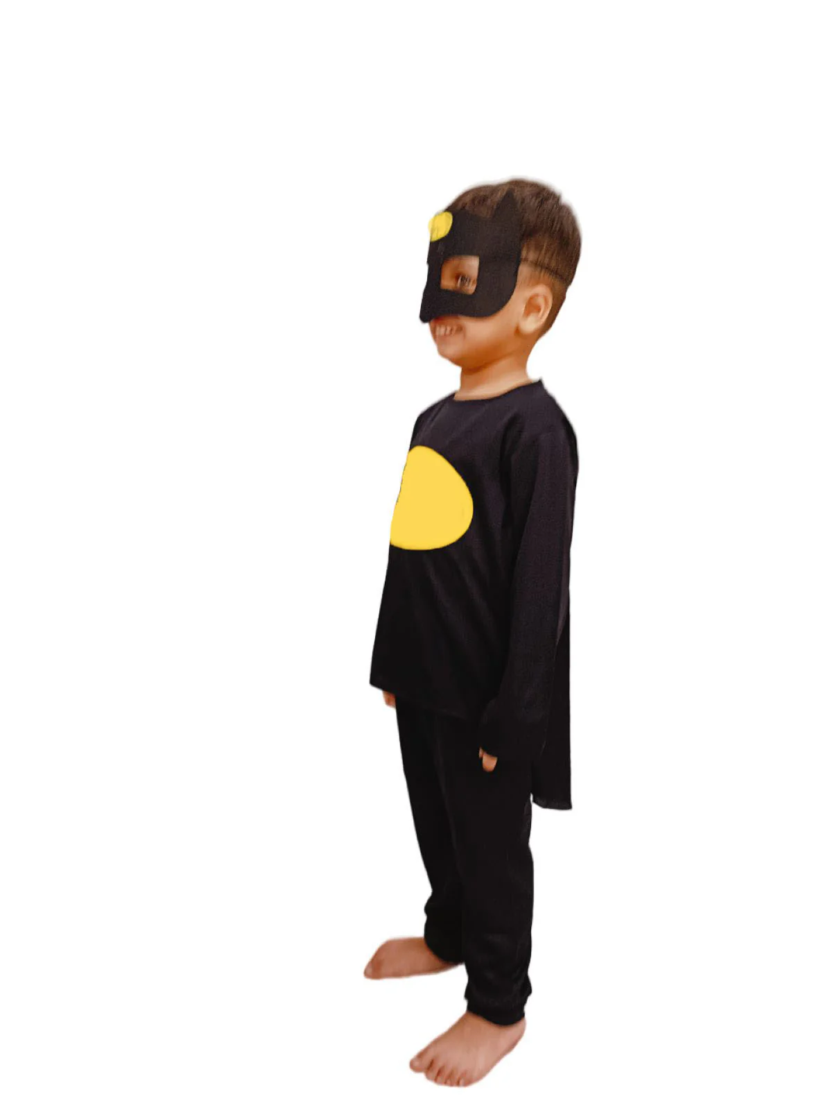 Black Bat Superhero Comic Movie Character Kids Fancy Dress Costume - Standard - Image 4