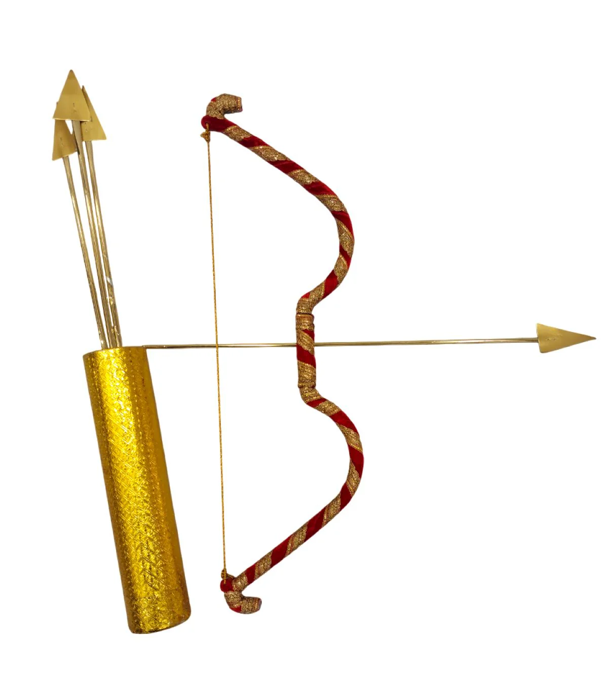 Bow and Arrow Indian Teer Kaman Ramleela Accessory for Kids and Adults Fancy Dress Costume - Image 5