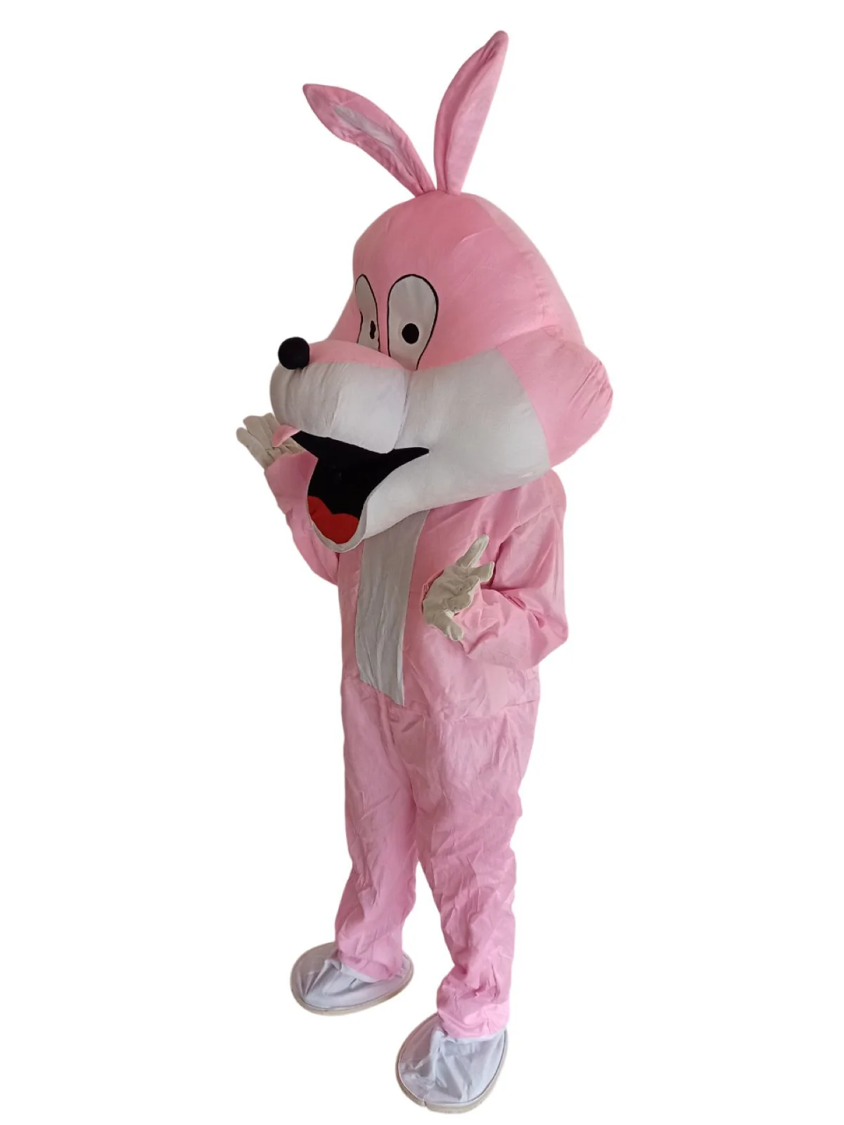 Buy Bugs Bunny - Pink Cartoon Mascot Costume For Theme Birthday Party & Events | Adults | Full Size - Image 4
