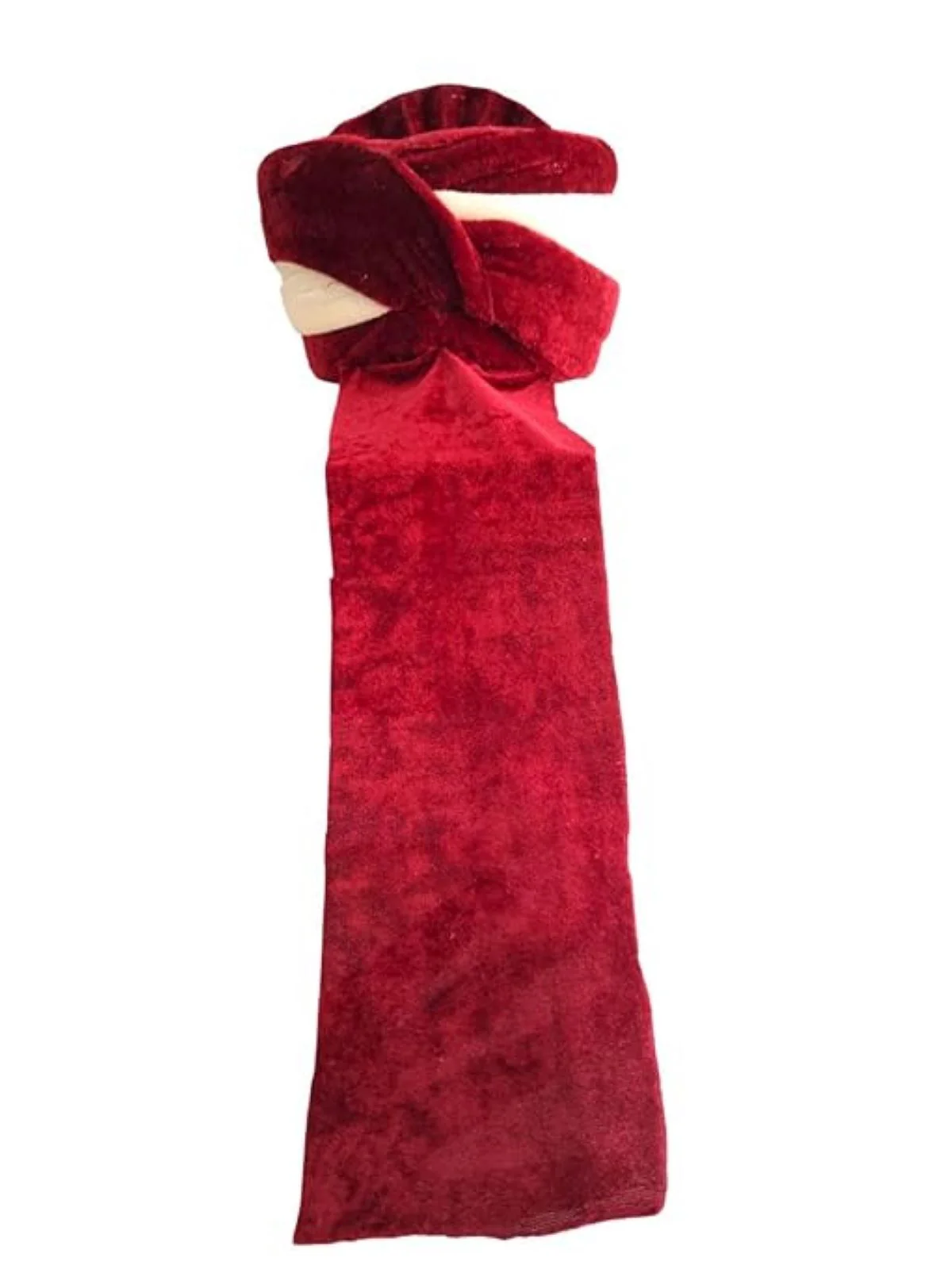 Maroon Indian Dulha Pagdi Safa with Brooch Indian Wedding Groom Turban - Adults - Image 3