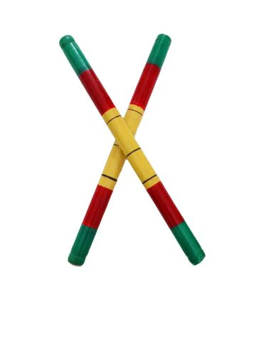 Multicolor Dandiya Sticks 33cm Navratri Garba Dress Accessory for Kids & Adults - Image 5