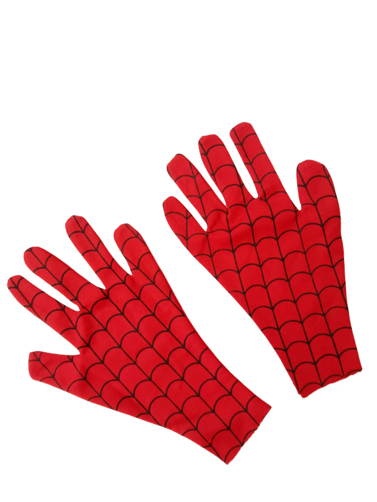 The Red Blue Superhero with Gloves Superhero Kids Fancy Dress Costume | Standard - Image 7