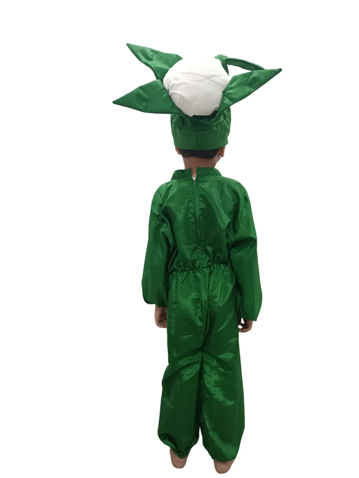 Cauliflower Phool Gobhi Vegetable Kids Fancy Dress Costume - Image 3