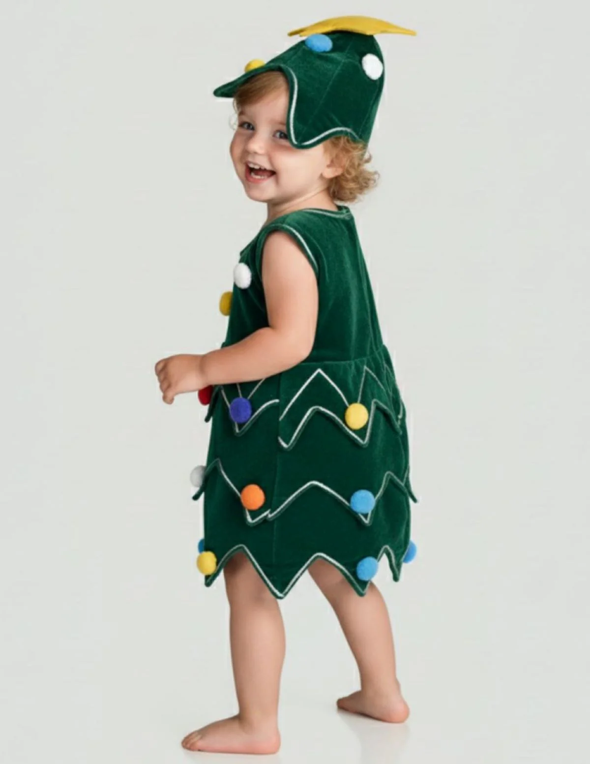 Christmas Decorated Tree Kids Fancy Dress Costume - Image 3