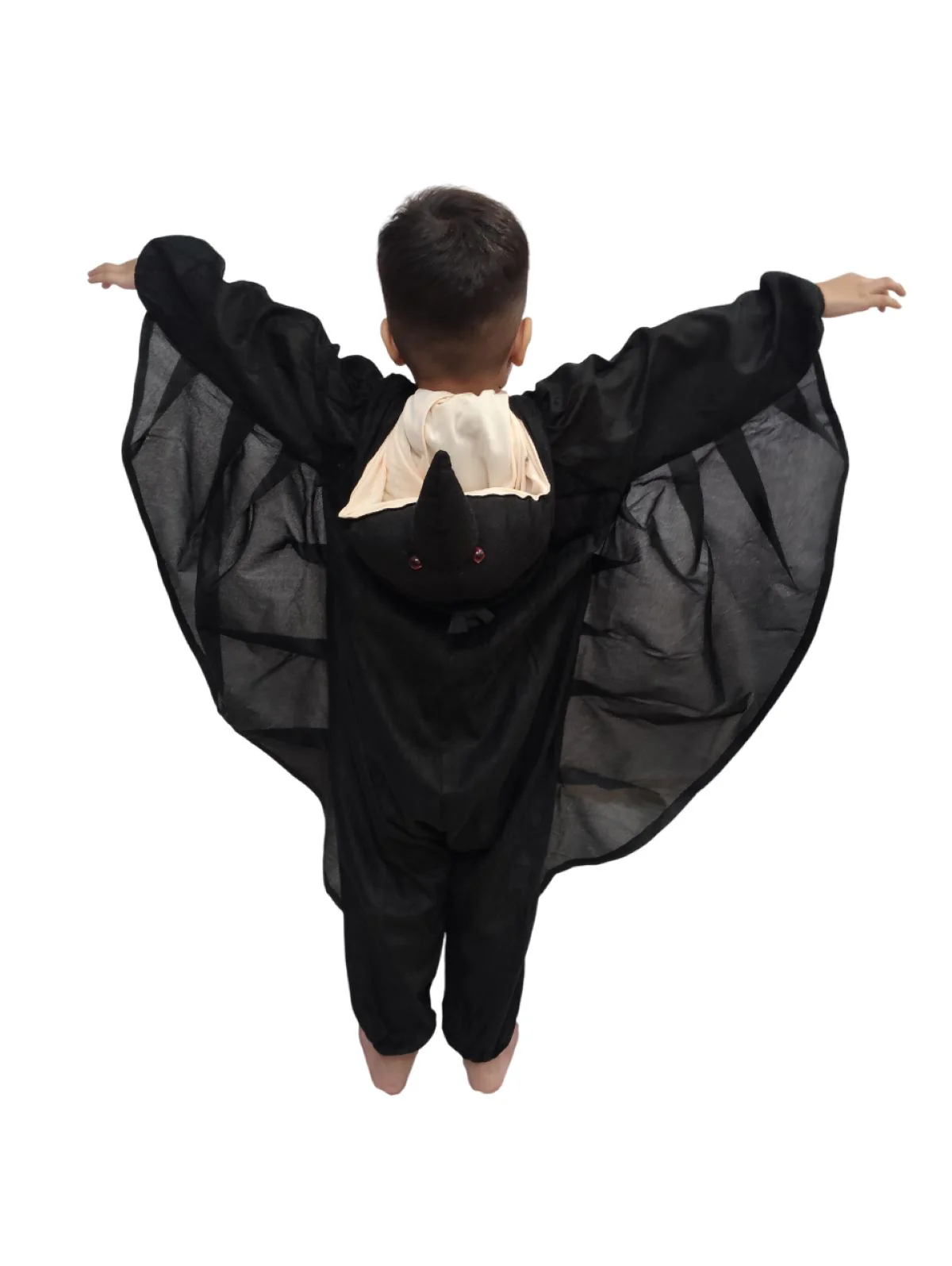 Crow Bird Kids Fancy Dress Costume For Kids- Black - Image 6