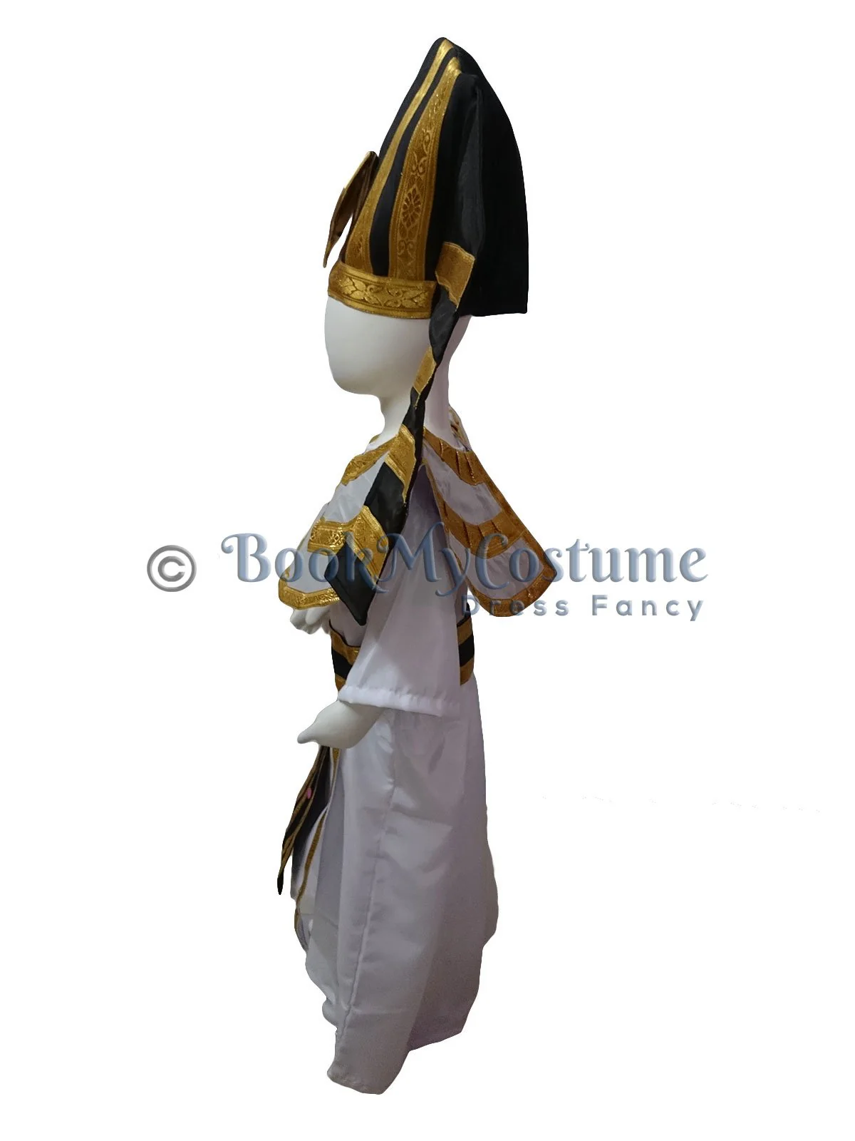 Egyptian Pharoah King Tutankhamun International World Costume For Boys | Premium - Image 4