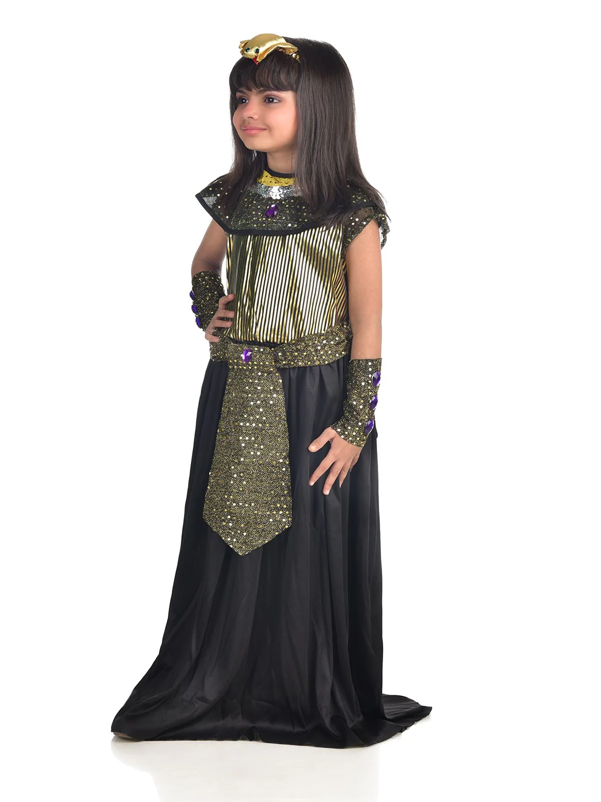Egyptian Queen of the Nile Cleopatra International World Costume | Imported - Image 5