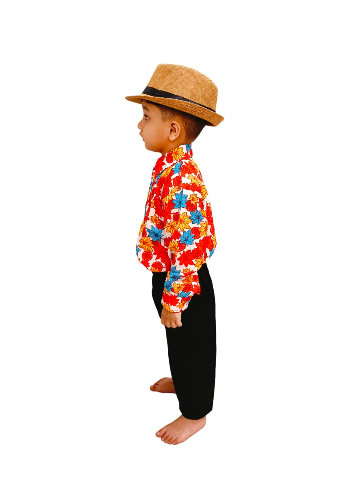 Goa Boy With Hat Indian State Kids Fancy Dress Costume for Boys and Men - Image 4