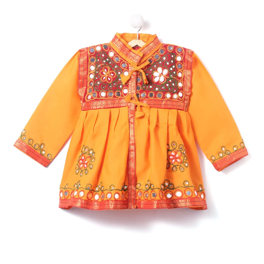 Gujarat Indian State Fancy Dress Costume for Boys and Men - Image 8