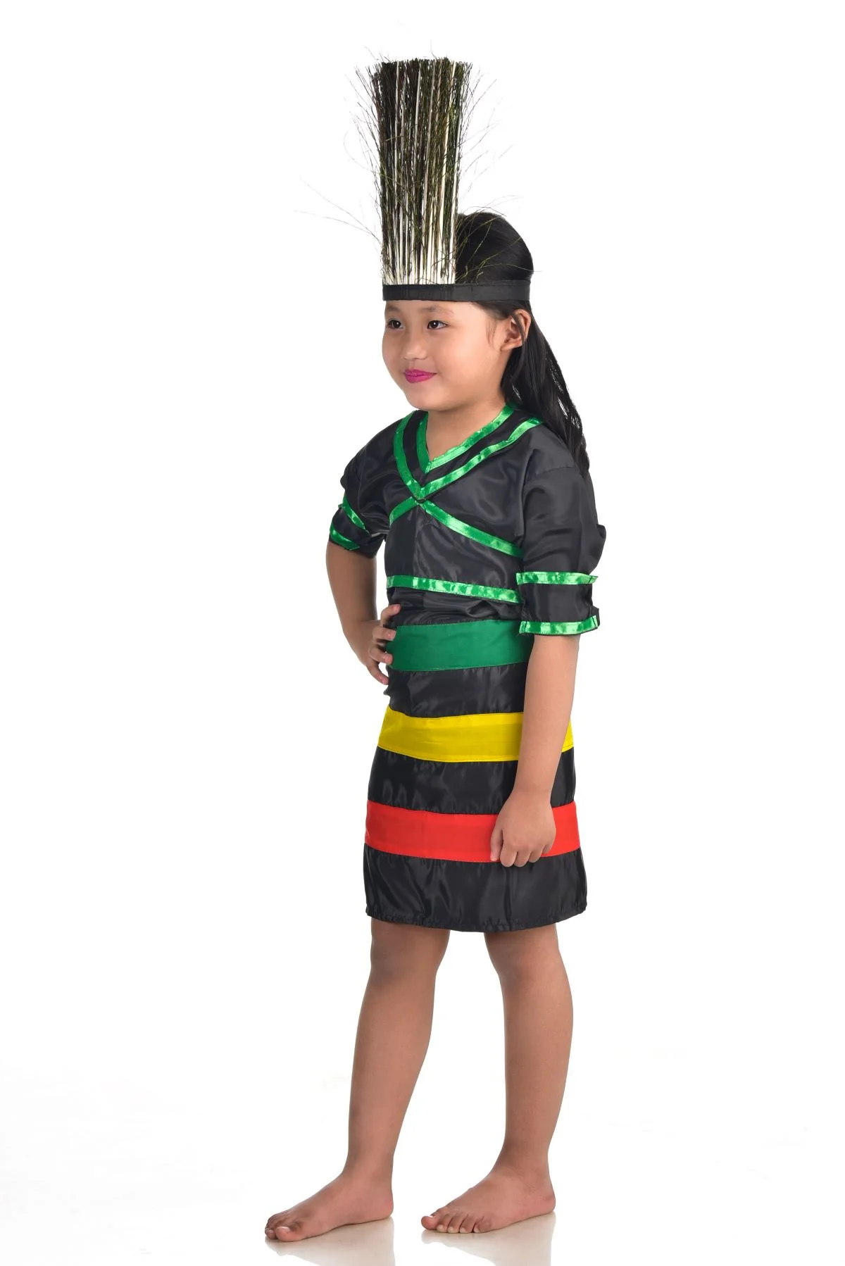 Indian Eastern State Folk Costume - Female - Image 5