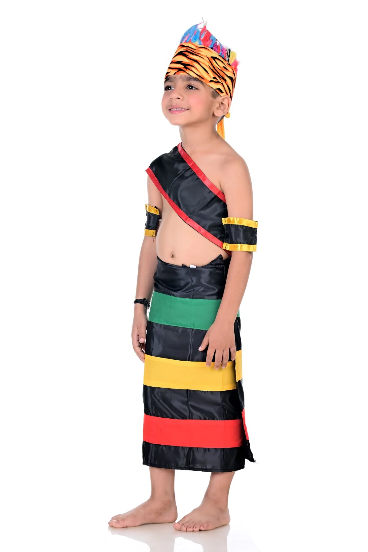Indian Eastern State Folk Costume - Male - Image 4