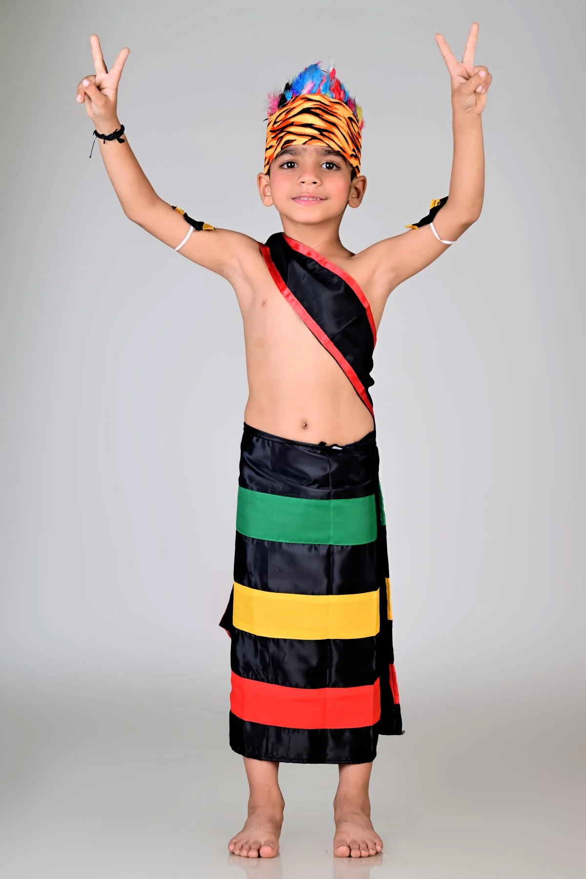 Indian Eastern State Folk Costume - Male - Image 5