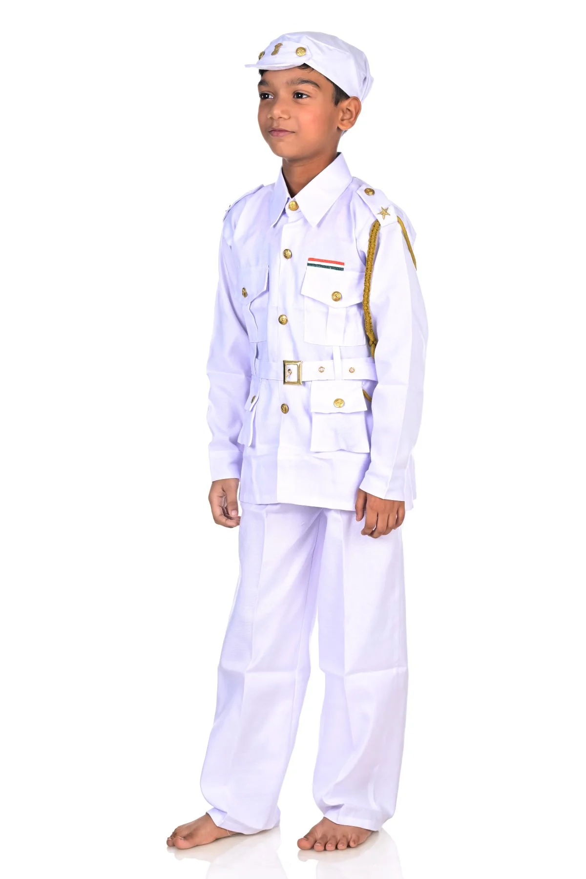 Indian Navy Professionals & Community Helpers Kids Fancy Dress Costume - Image 4