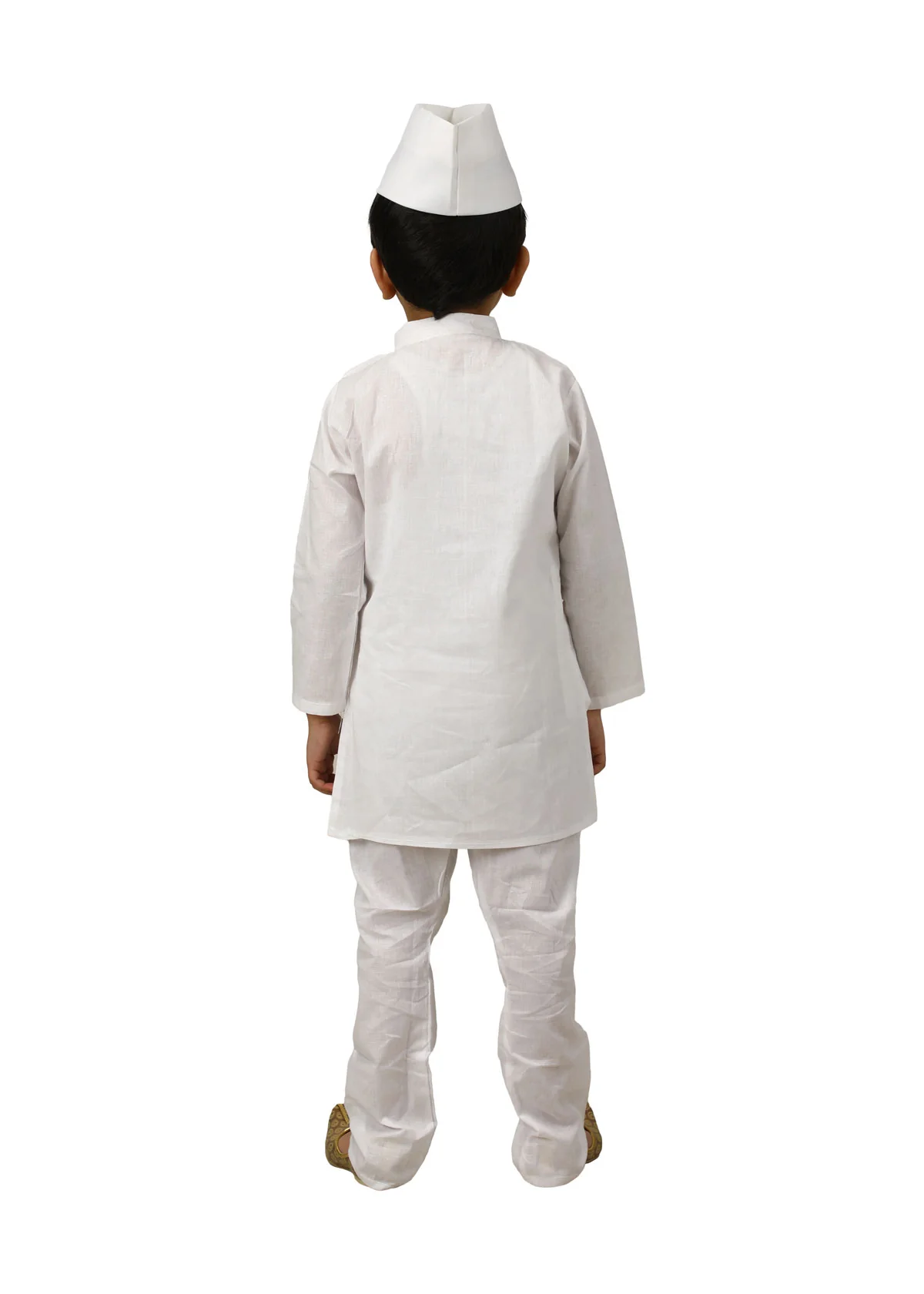 Indian Politician Parliamentarian Neta Ji National Leader Kids Fancy Dress Costume - Image 3