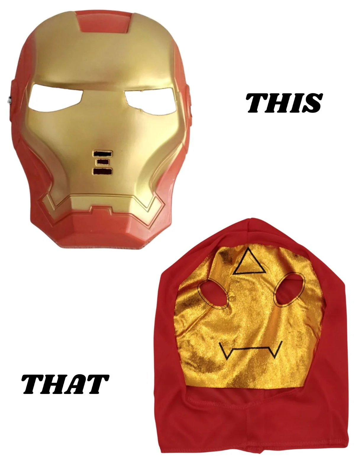 The Red Yellow Superhero Kids Fancy Dress Costume - Standard - Image 9
