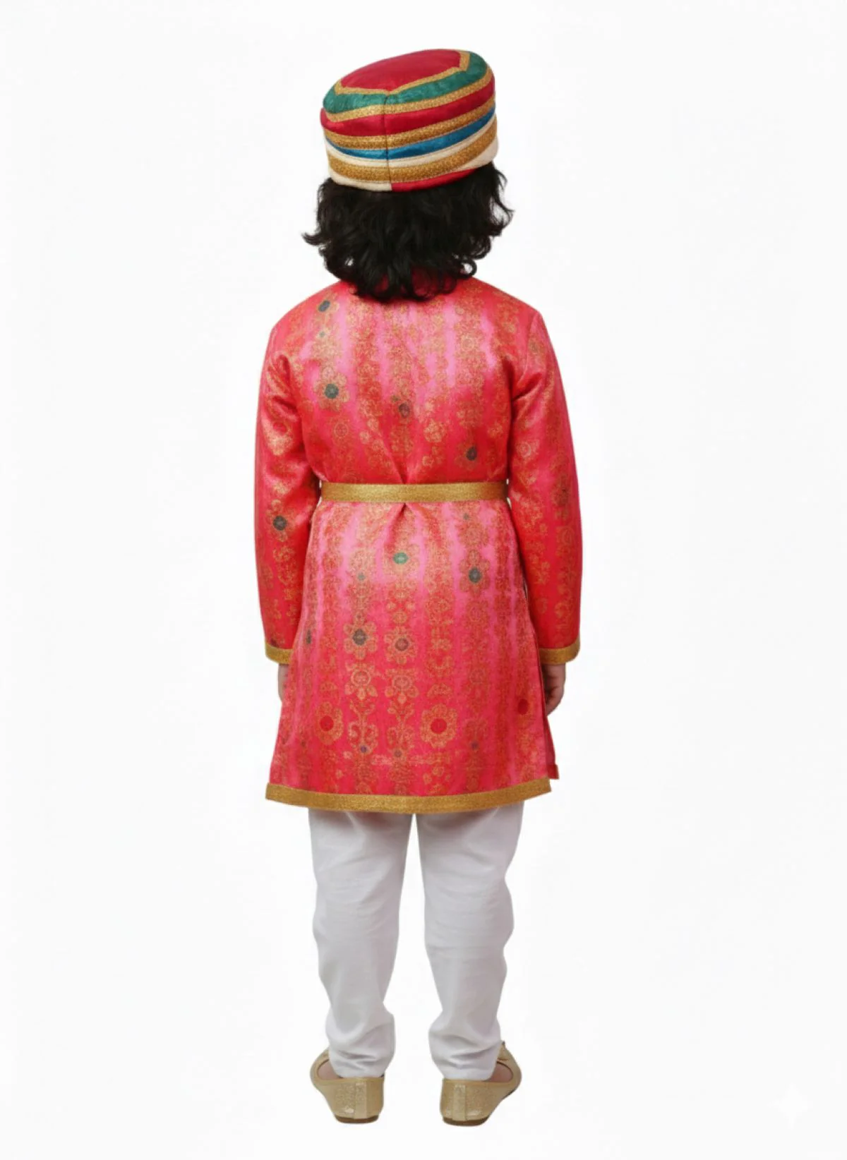 Jalaluddin Muhammad Akbar the Great Mughal Emperor Sultan Kids & Adult Fancy Dress Costume for Boys & Men - Image 3