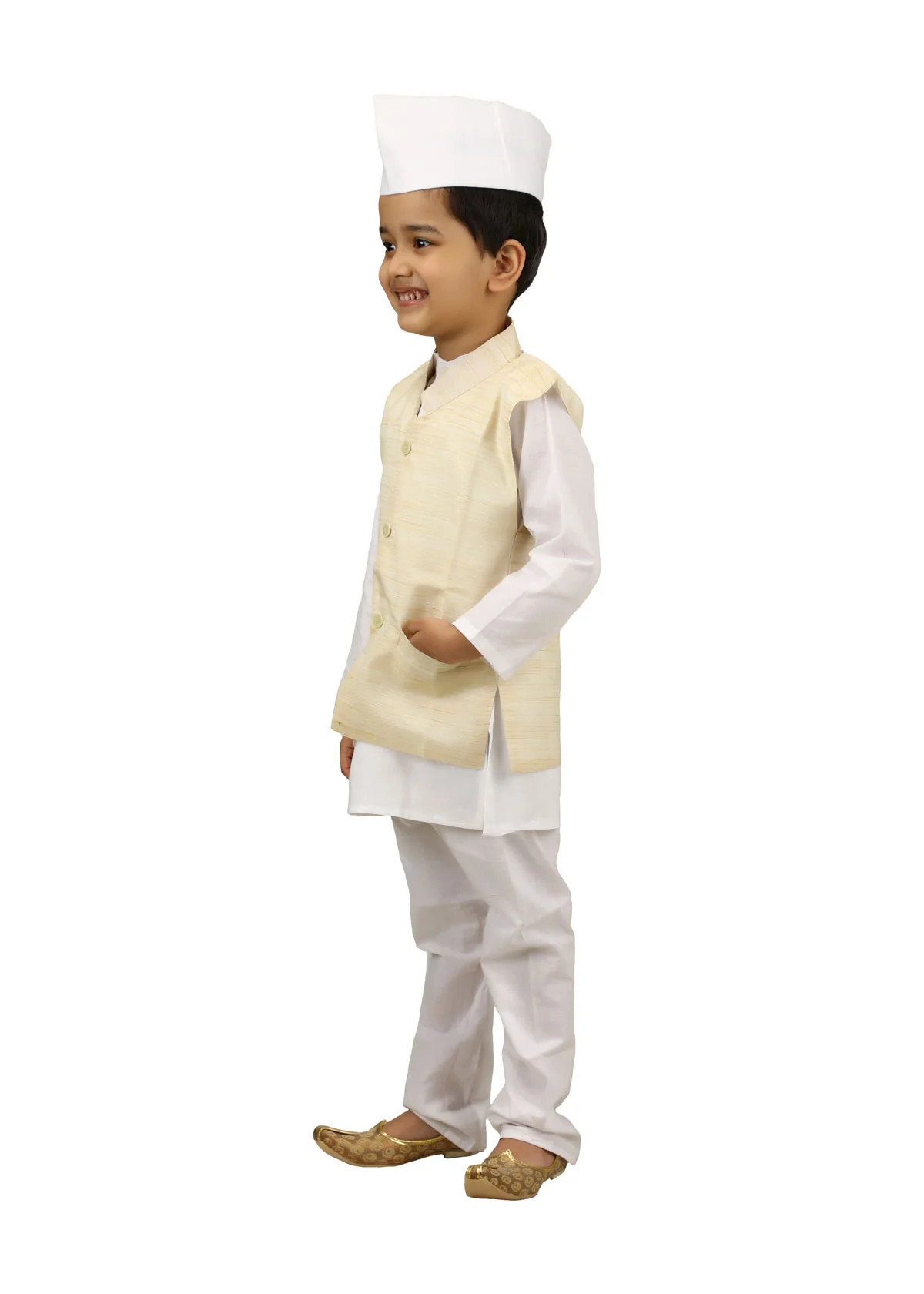 Pandit Ji Jawahar Lal Nehru First Indian Prime Minister National Leader for Boys Kids Adult Fancy Dress Costume - Image 7
