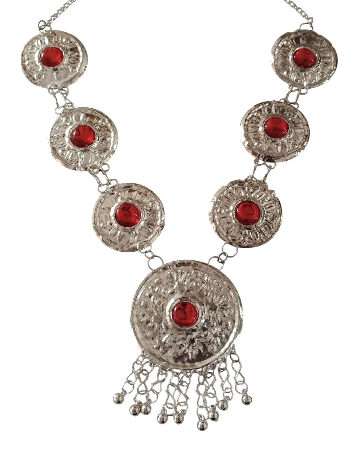 Kashmiri Indian State Fancy Dress Costume for Girls and Females - Image 16