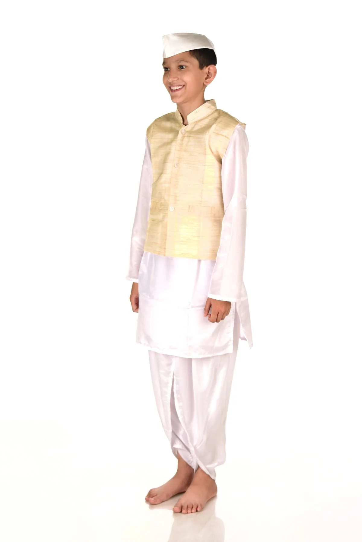 Lal Bahadur Shastri Freedom Fighter Kids Fancy Dress Costume - Image 5