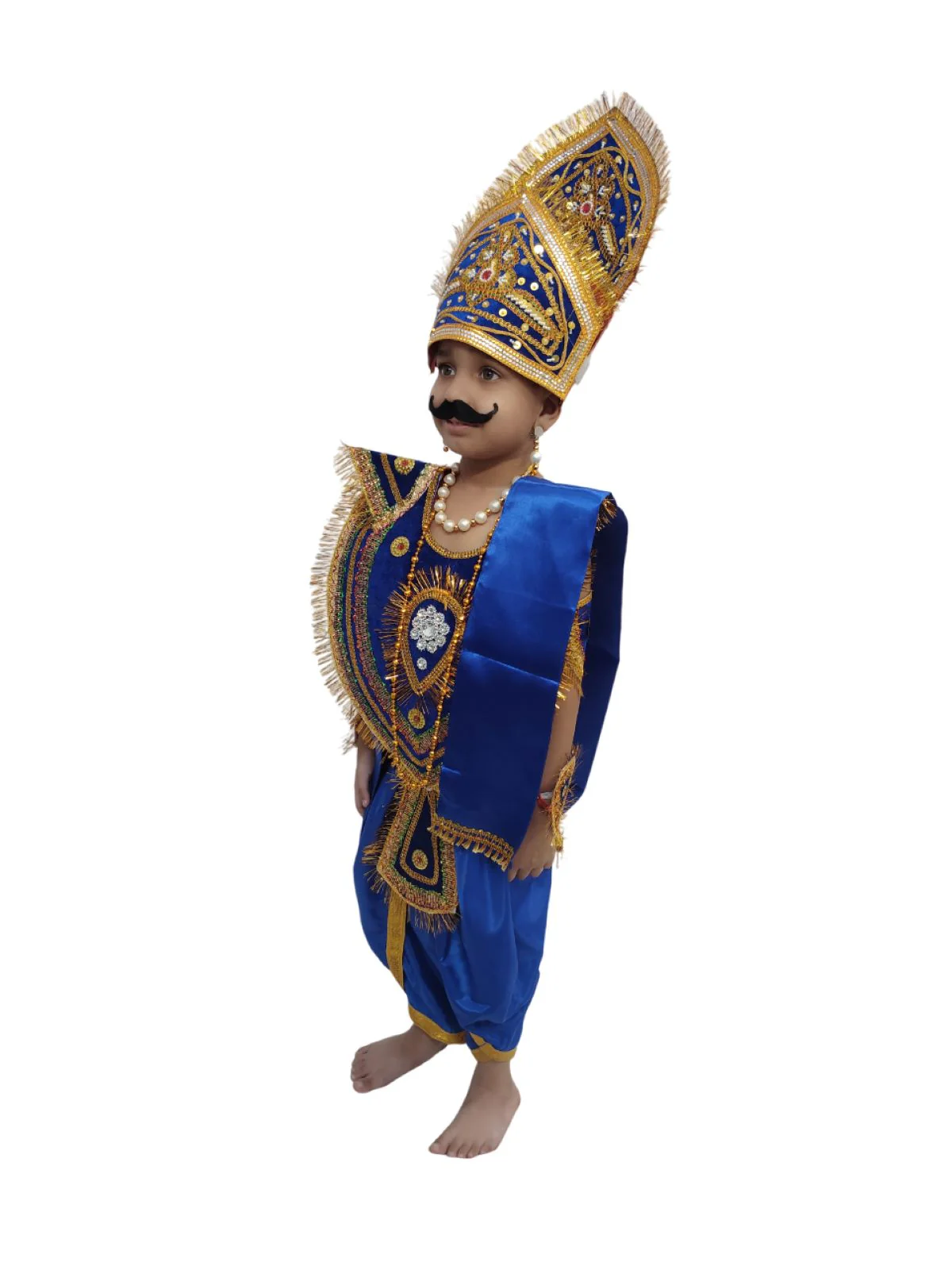 Meghnath (Meghnad) Indrajit Evil Ramayana Ramlila Kids & Adults Fancy Dress Costume without Sword - Image 6