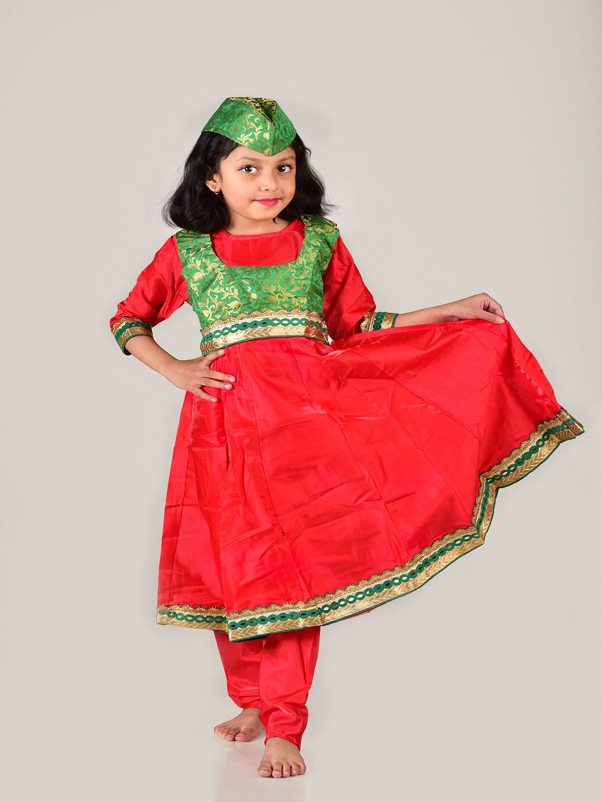 Muslim Girl Qawwali Costume for Girls Kids and Adult Without Jewellery - Image 5