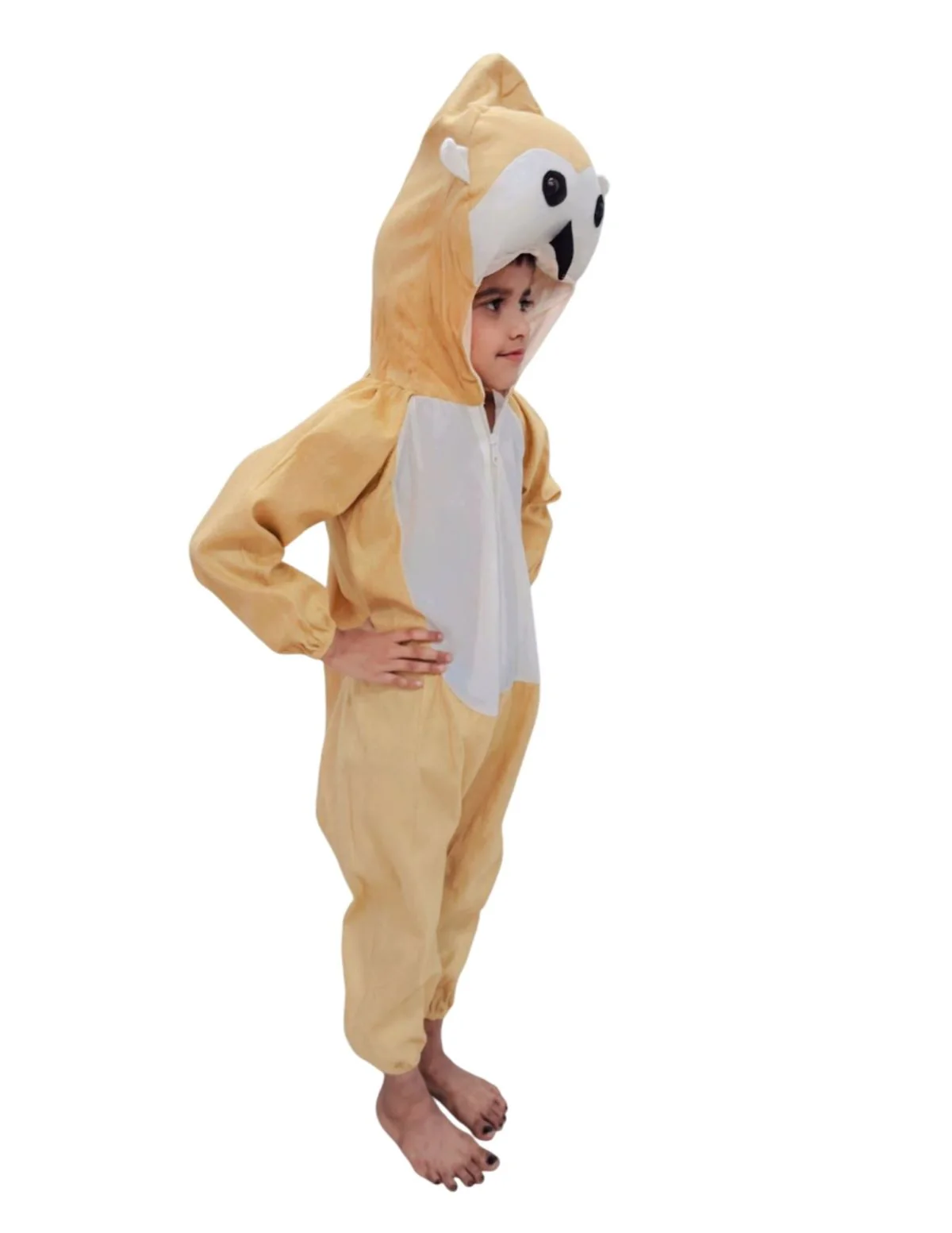 Owl Ullu Nocturnal Bird Kids Fancy Dress Costume - Image 4