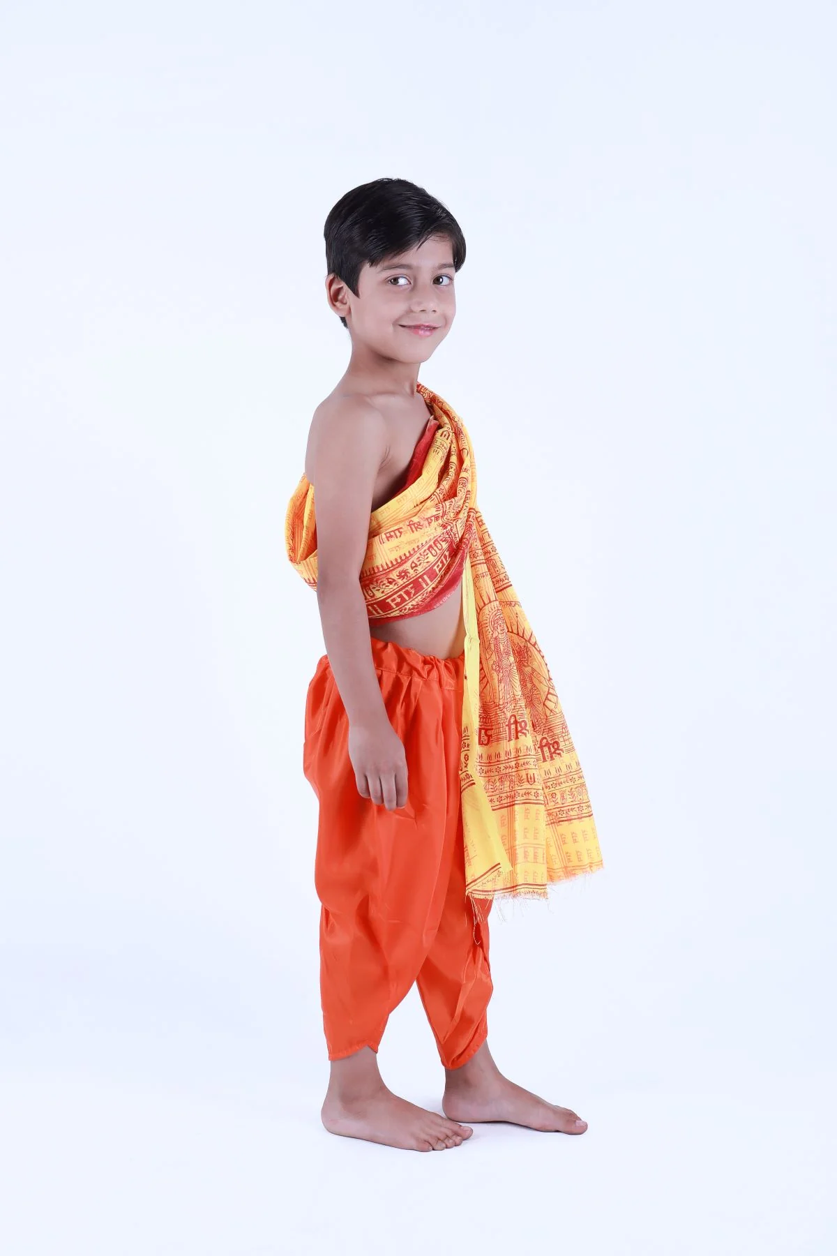 Pandit Ji Hindu Monk Fancy Dress Costume - Image 2