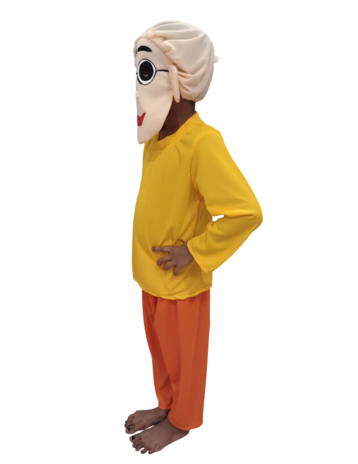 Patlu Indian Cartoon Character Kids Fancy Dress Costume for Boys - Image 4