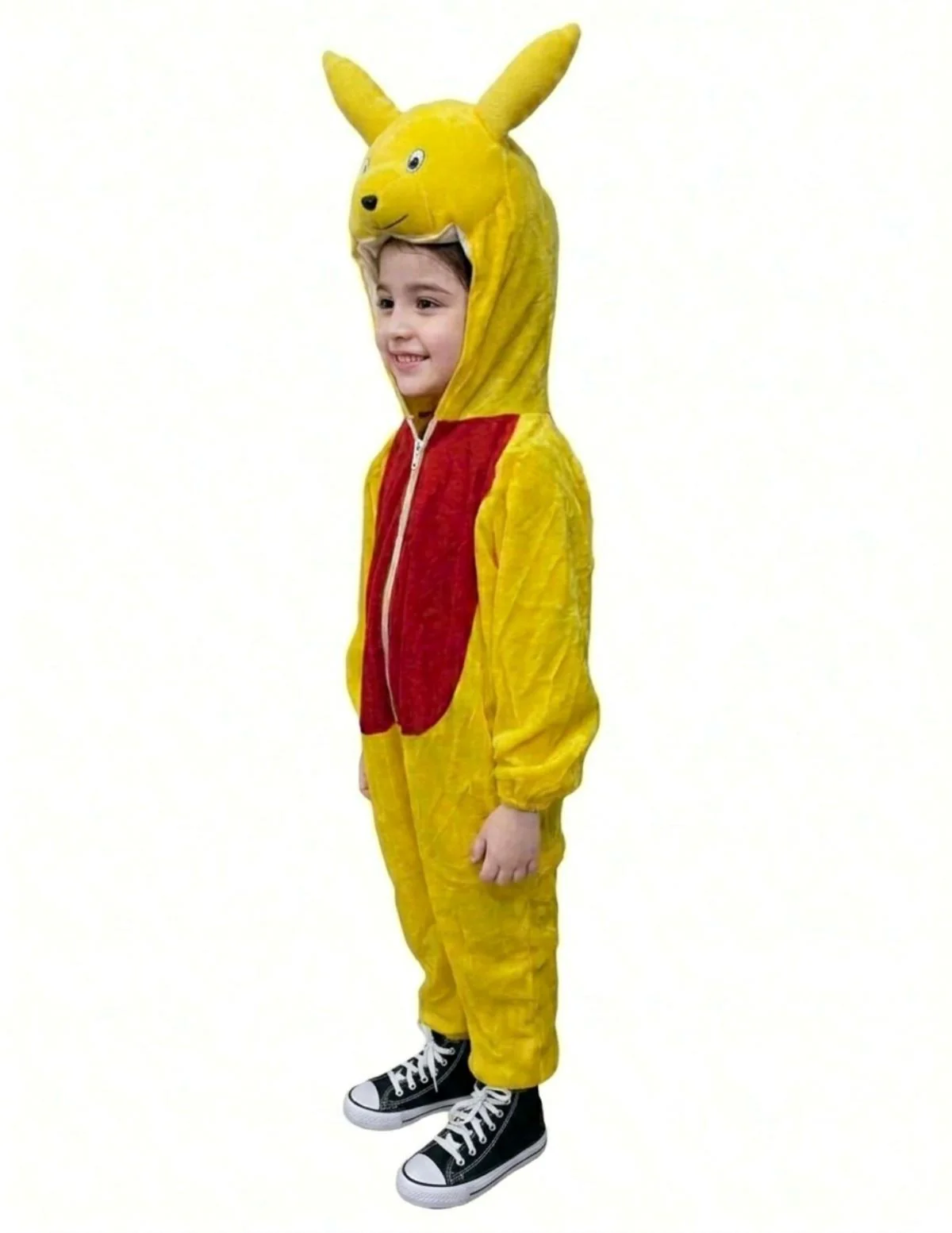 Yellow Cartoon Kids Fancy Dress Costume - Image 4