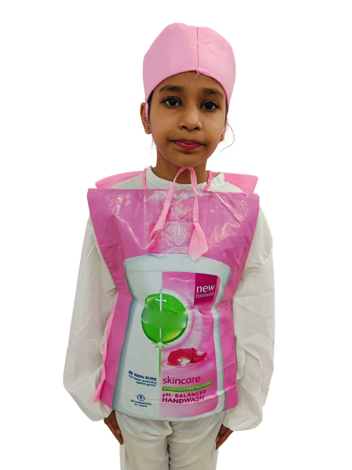 Pink Handwash Hygeine Kids Fancy Dress Costume - Image 5