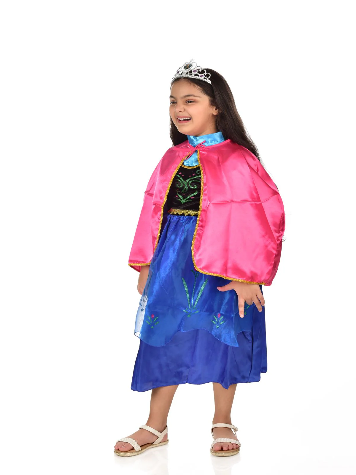 Snow Princess Sister Princess of Arrendale Authentic Gown Fairy tale Kids Fancy Dress Costume for Girls - Image 5