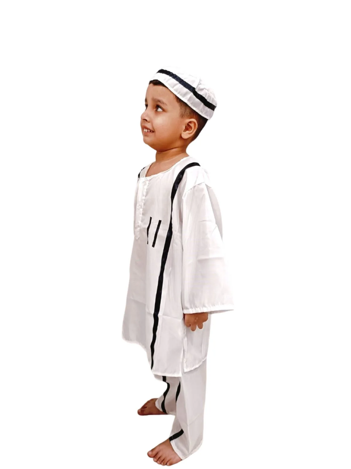Prisoner Thief Jailed Freedom Fighter Kids Fancy Dress Costume - Image 4