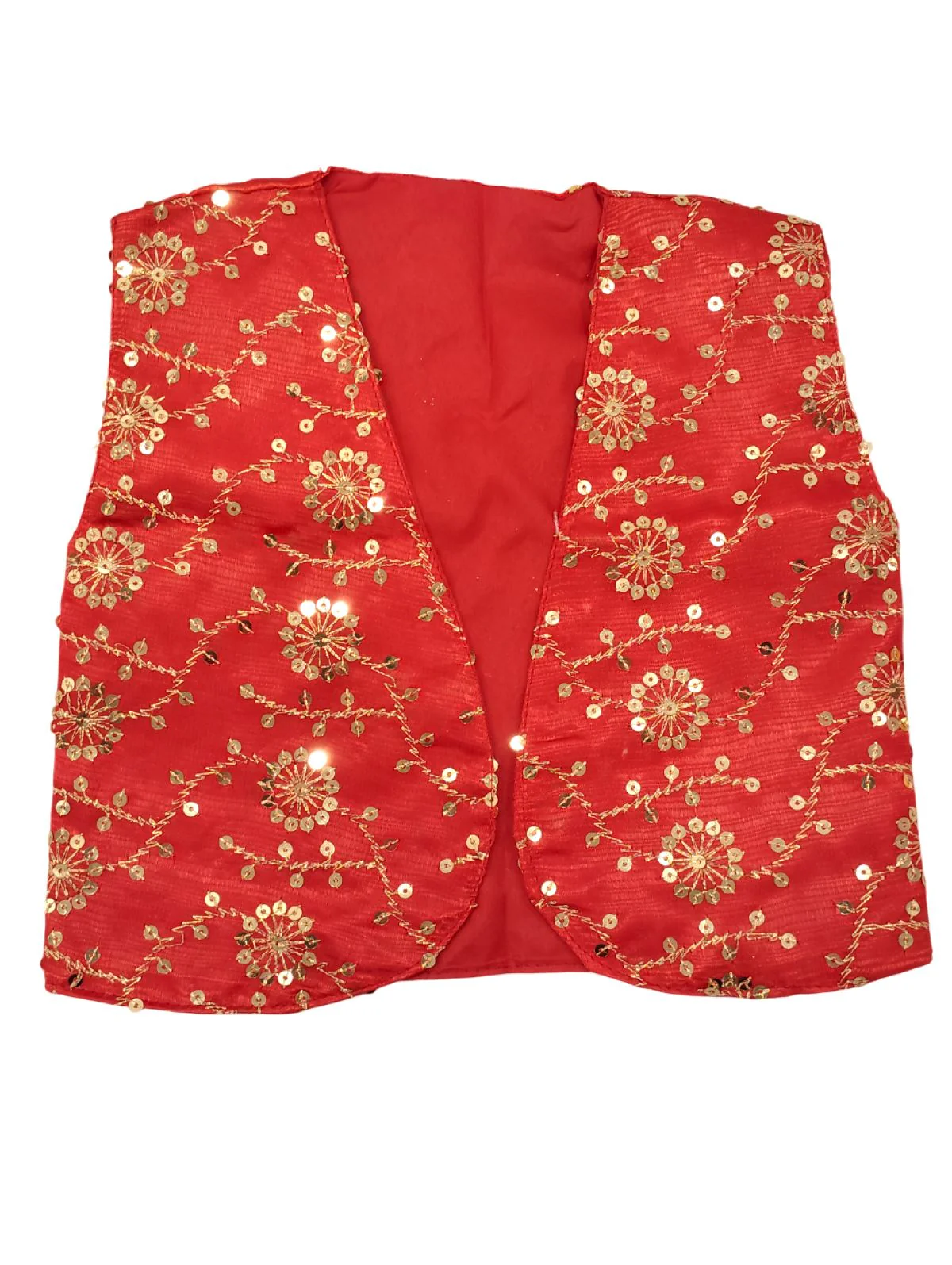 Punjabi Bhangra Baisakhi Folk Dance Costume for Boys and Men | Yellow & Red - Image 12