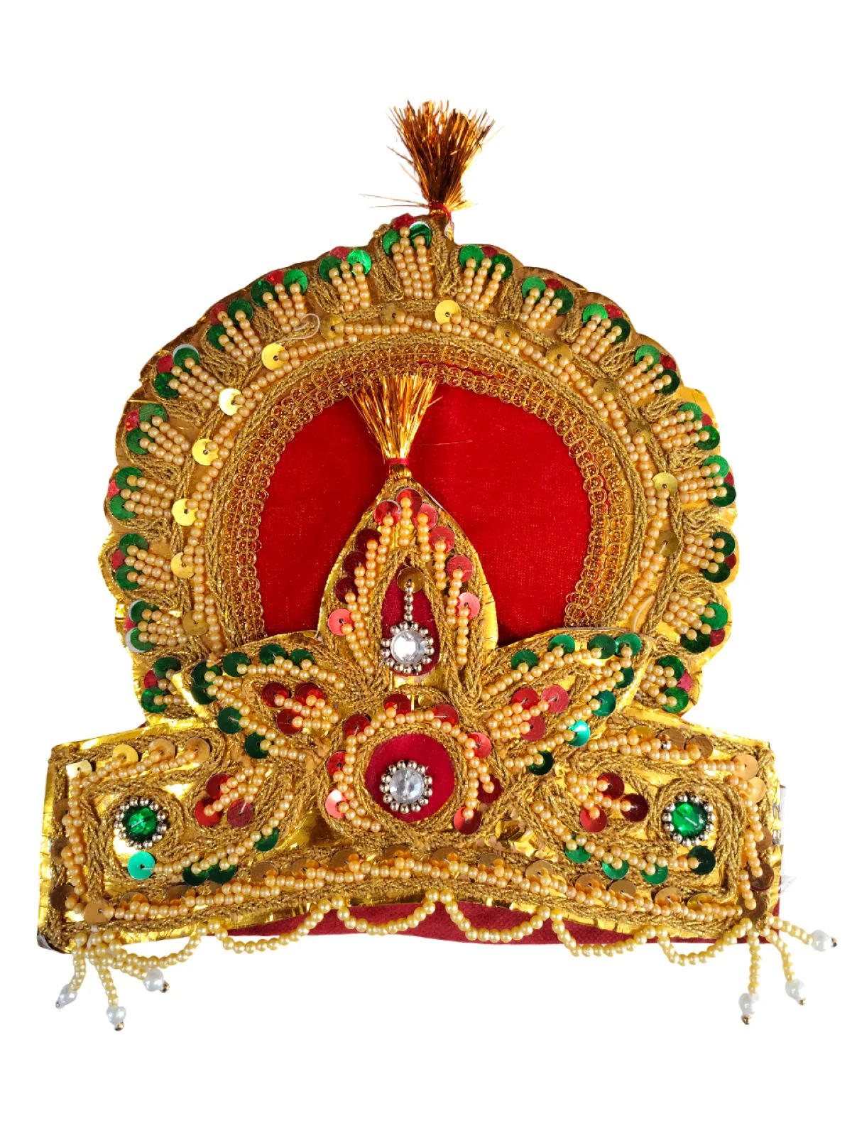 Rani Sita for Girl Kids & Adult Fancy Dress Costume | Ramlila Dussehra Ramayana Mythology - Image 13