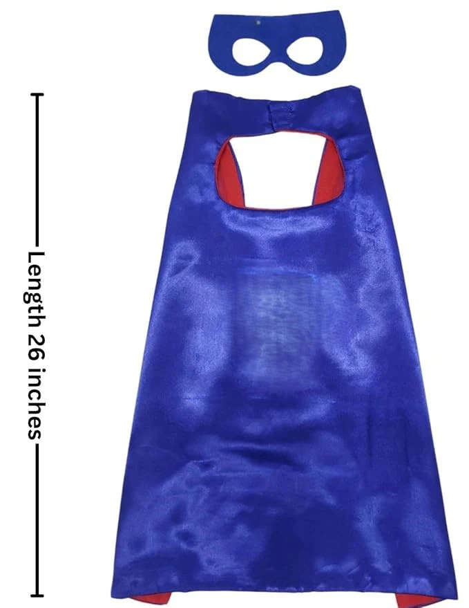 Supreme Man Superhero Cape DC Comics Kids Fancy Dress Costume - Image 2