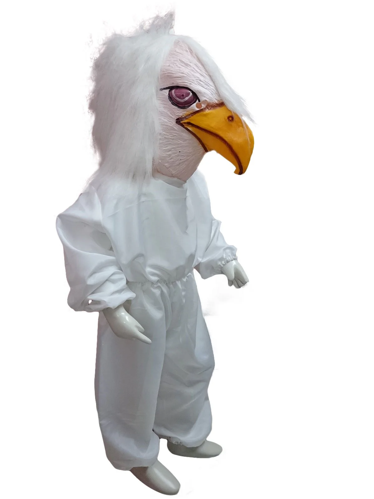 Jatayu White Old Vulture Giddh Bird Ramayana Kids & Adults Fancy Dress Costume - Image 3