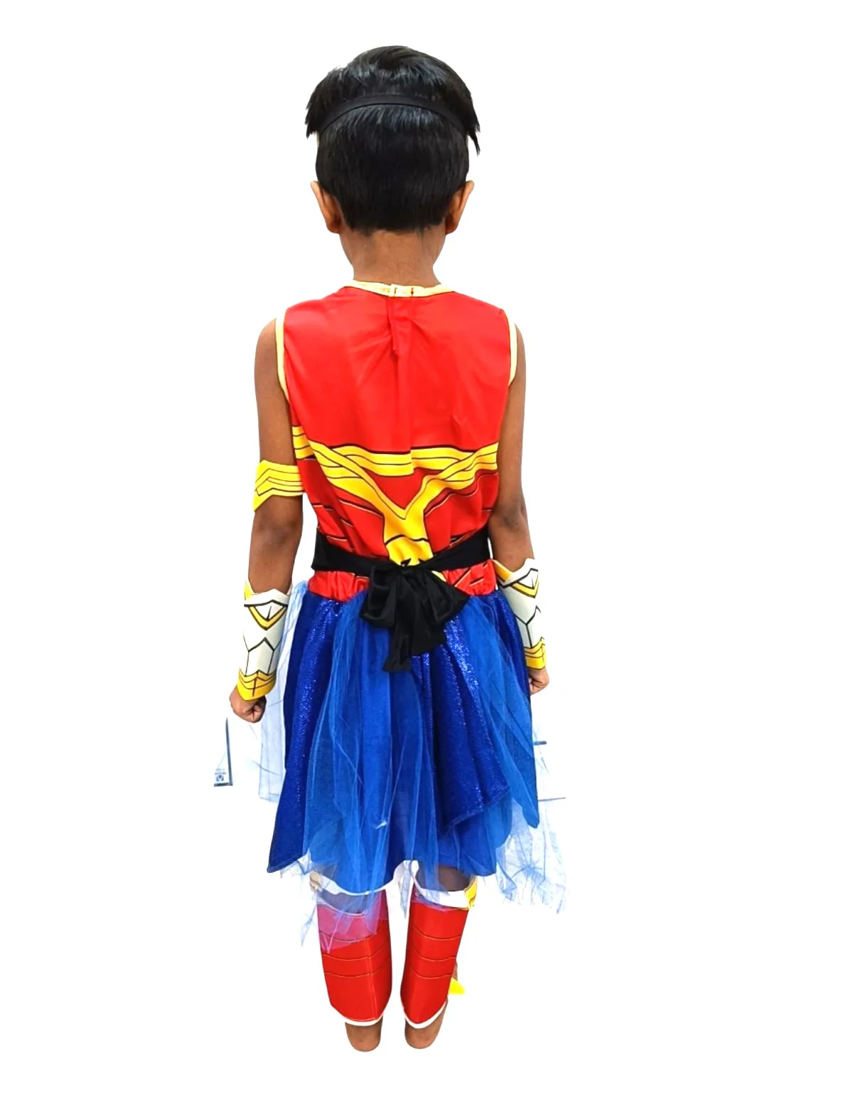 Goddess of War American Comic Superhero Kids Fancy Dress Costume for Girls - Imported - Image 3